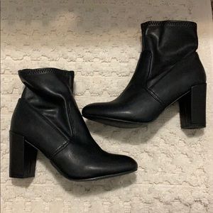 Steve Madden Leather Ankle Booties